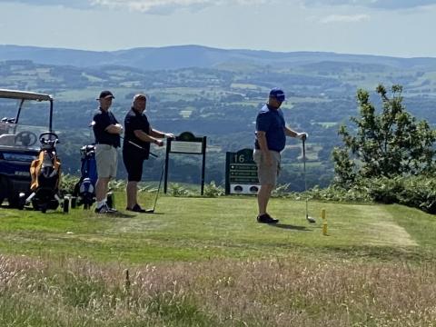 The Boys on the 16th Llandrindod Wells